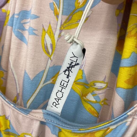 Rachel Pally Women's Size XS Multicolored Beth Dress Halter Garden Floral NEW - Picture 3 of 7